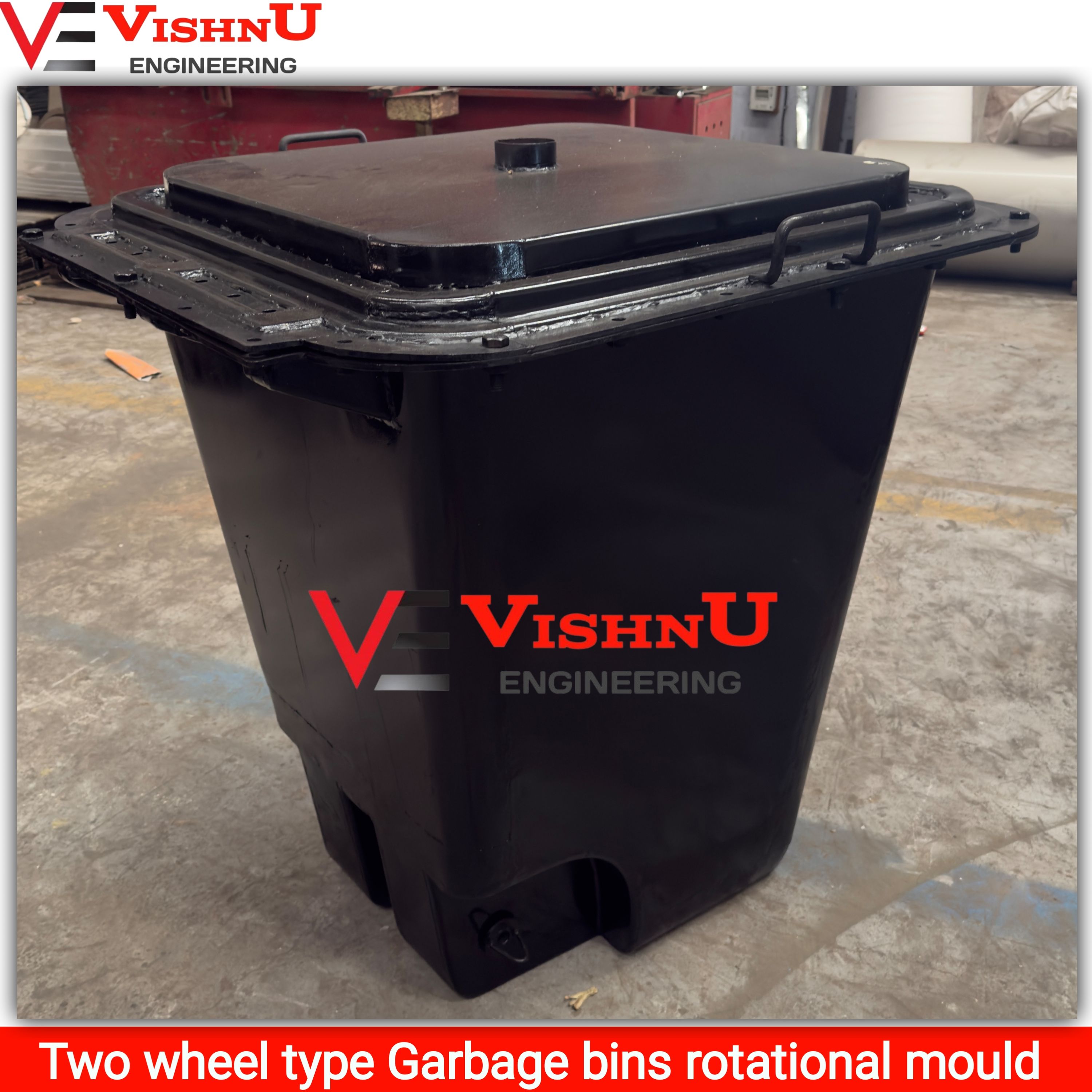 Garbage Bin Rotational Moulds