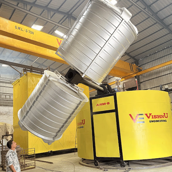 Four Arm Bi-Axial Machine